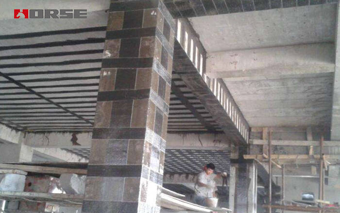 CFRP rehabilitation of concrete frame column CFRP rehabilitation of concrete frame column