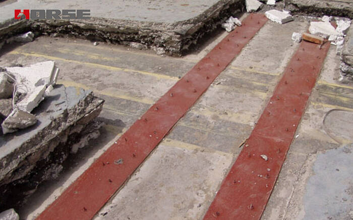 strengthened by adhesively steel plate strengthened by adhesively steel plate