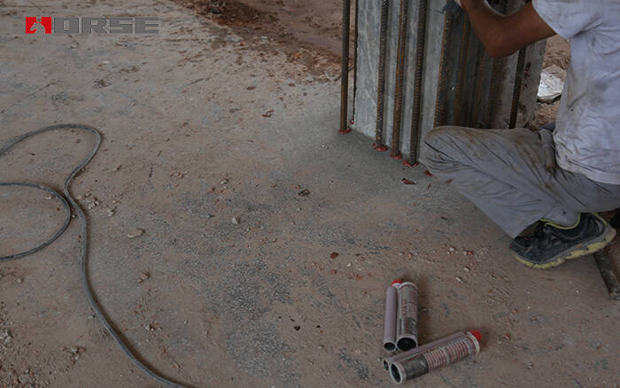 column strengthening by anchoring adhesive column strengthening by anchoring adhesive
