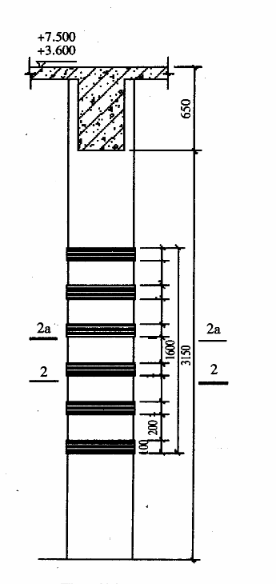 Carbon fiber strengthening frame columns