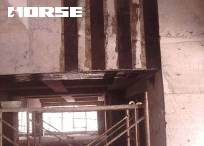 Reinforced Concrete Beams With Unidirectional Carbon Fiber Sheets-Horse Construction