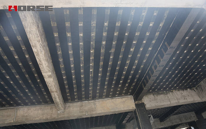 Seismic Retrofit of Concrete with Carbon Fiber