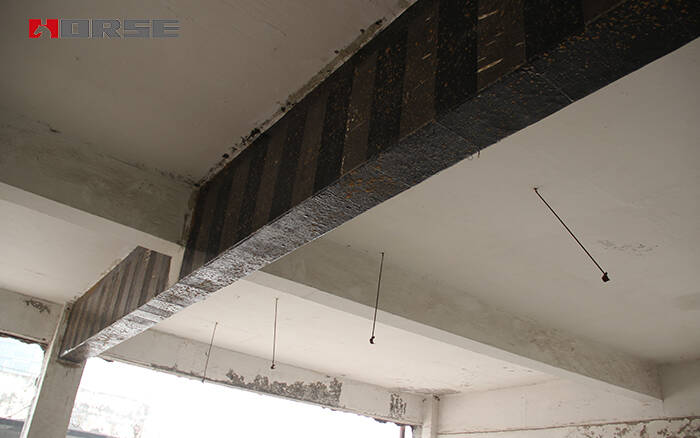 carbon fiber wrap for structural retrofitting