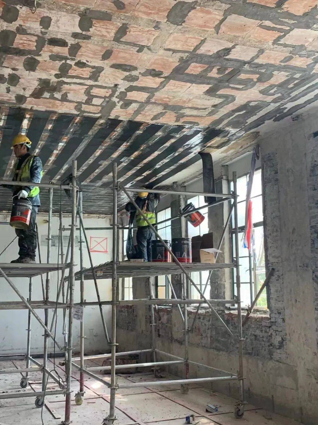 carbon fiber reinforced polymer strengthening carbon fiber reinforced polymer strengthening