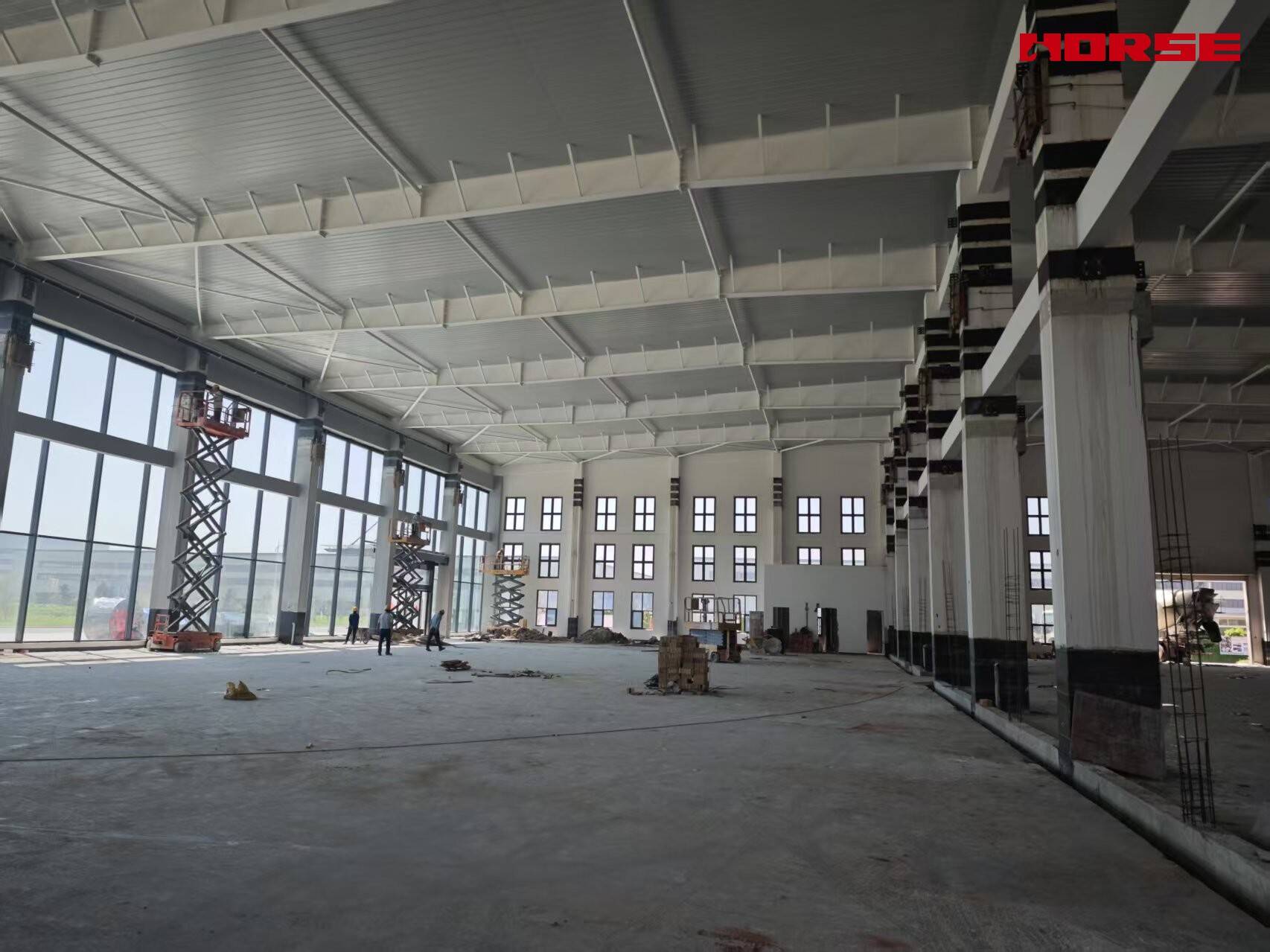 Carbon Fiber Reinforced Polymer for Strengthening New Factory Buildings