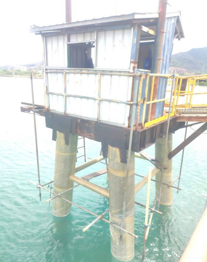 FRP Composite Strengthening Port Terminal in Indonesia
