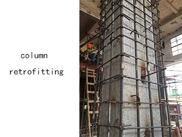 Workshop column retrofitting