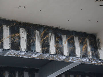 Carbon fiber reinforced polymer(CFRP) sheet reinforced concrete beams